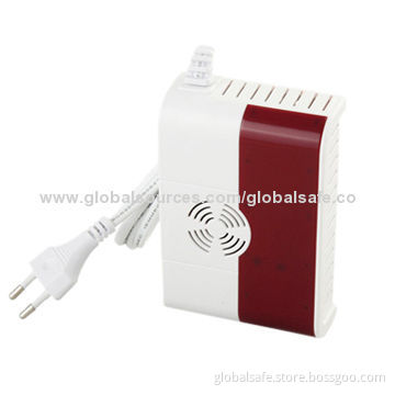 Wireless gas leakeage GSM alarm with mounted voltage range from AC 110 to 220VNew